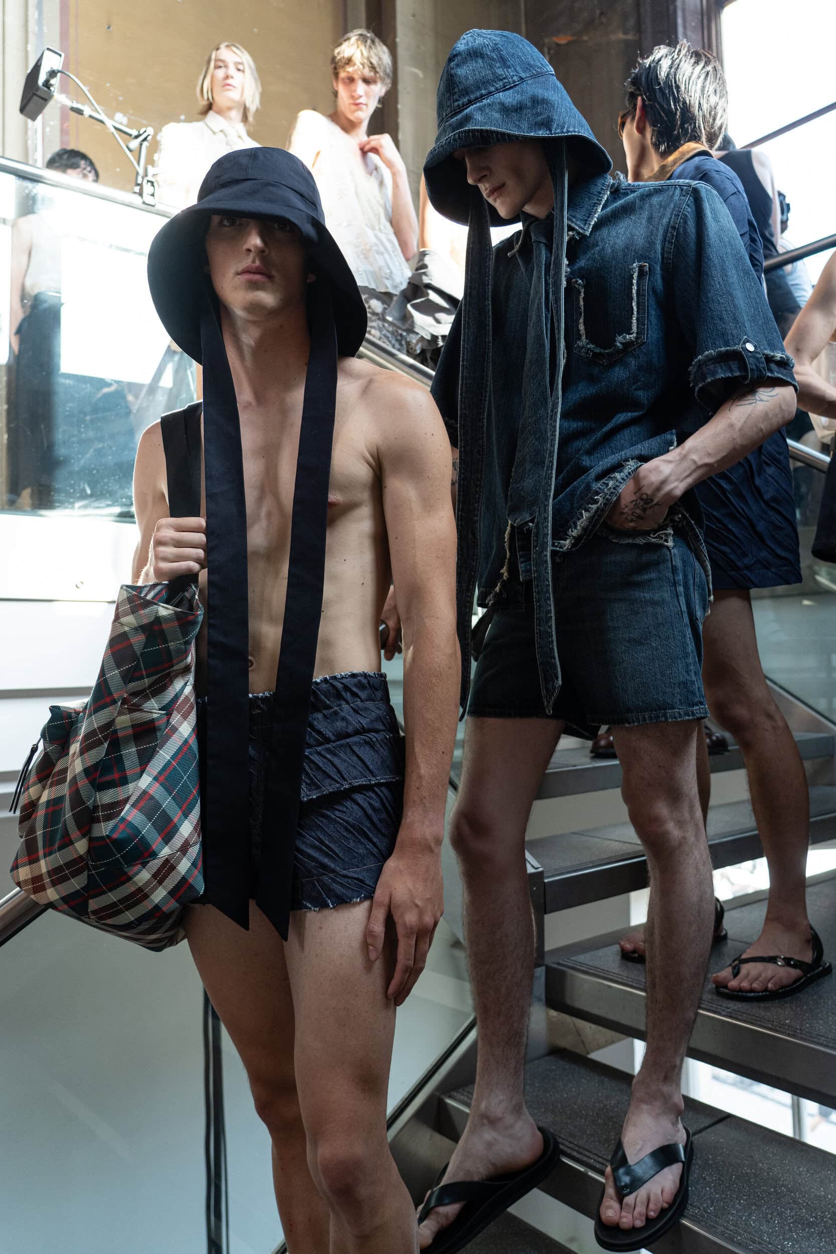 Egonlab Spring 2027 Men's Fashion Show Backstage