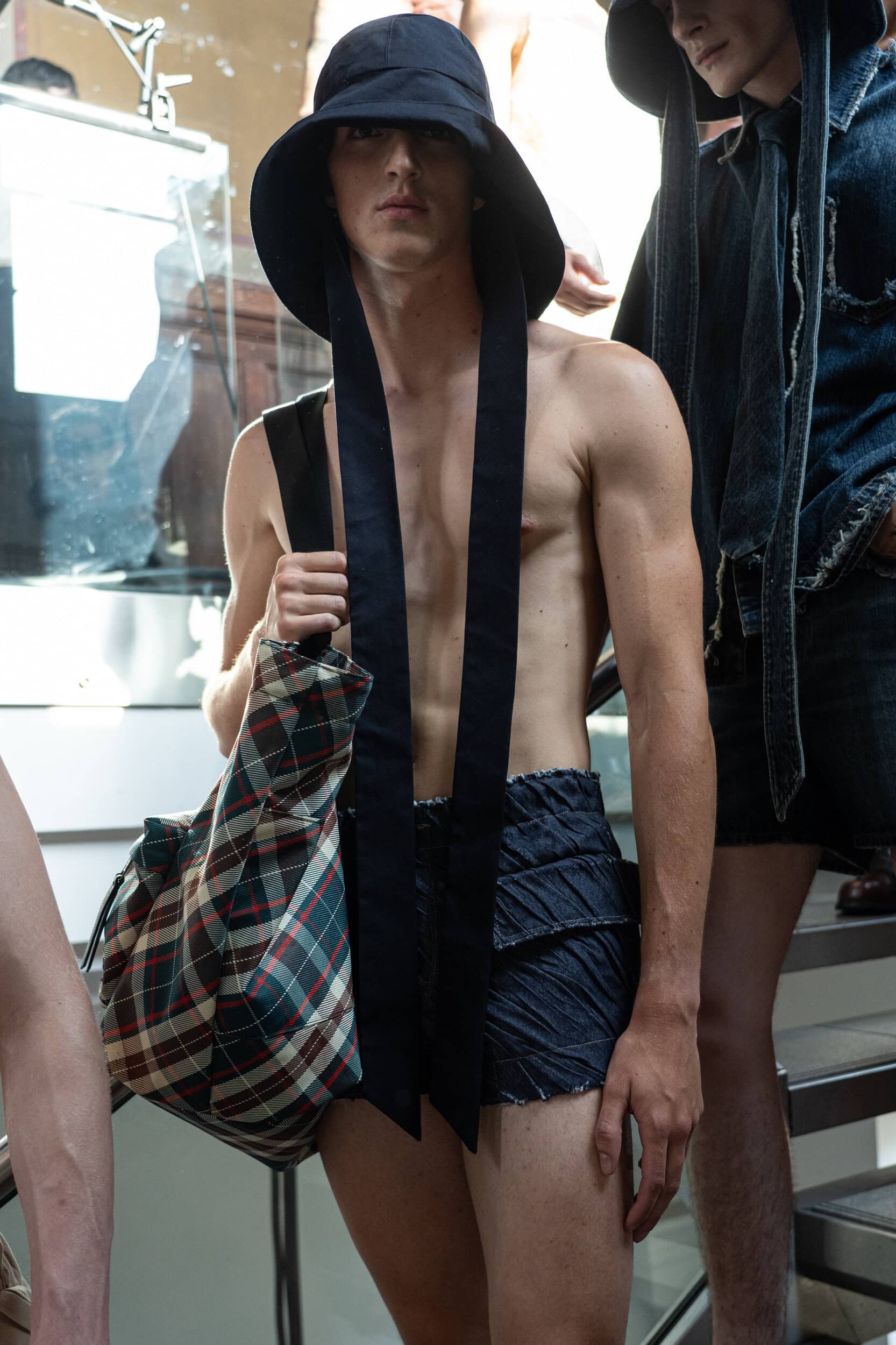 Egonlab Spring 2027 Men's Fashion Show Backstage