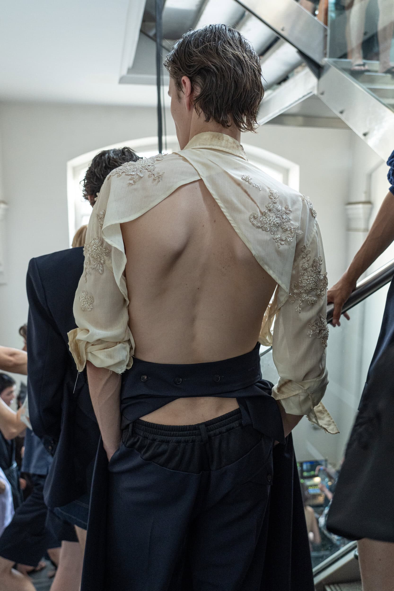 Egonlab Spring 2027 Men's Fashion Show Backstage