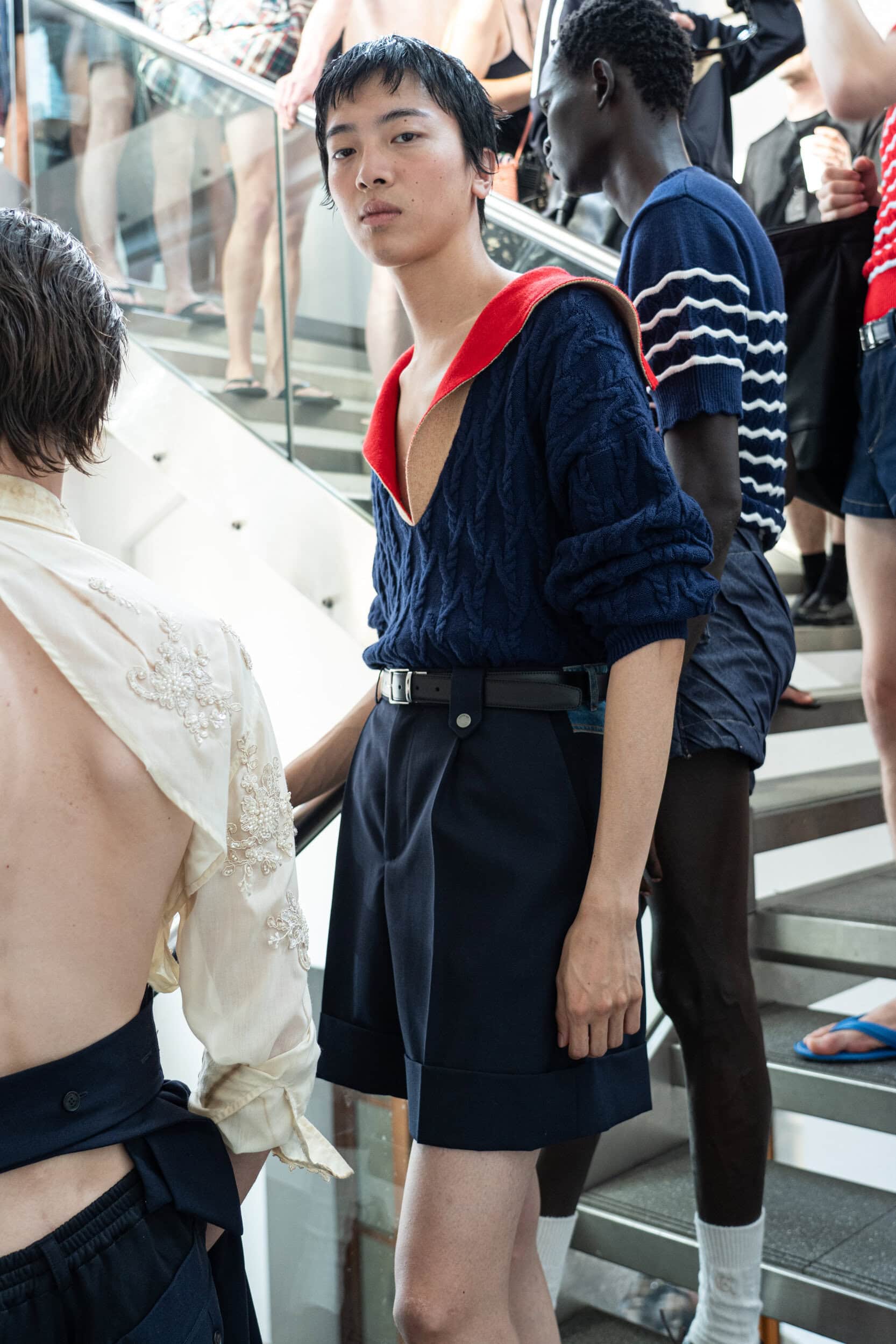 Egonlab Spring 2027 Men's Fashion Show Backstage