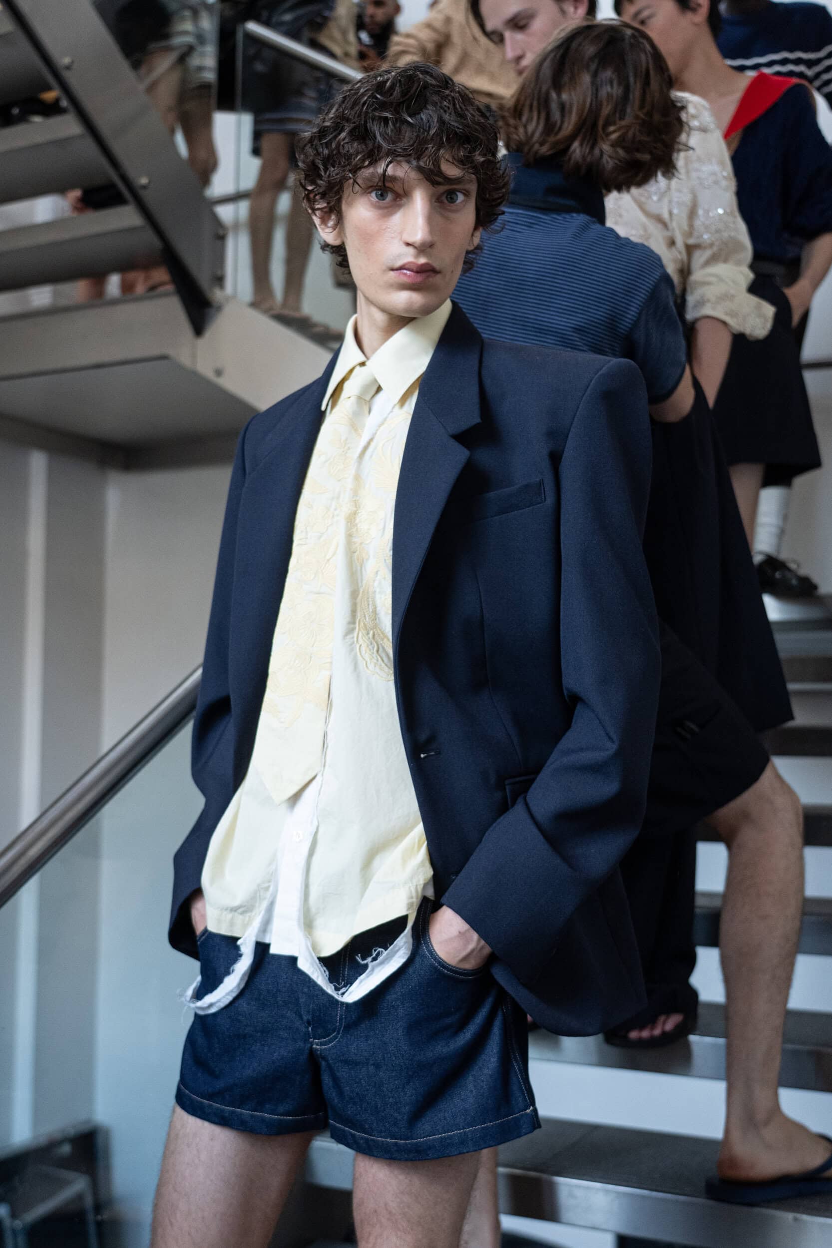 Egonlab Spring 2027 Men's Fashion Show Backstage