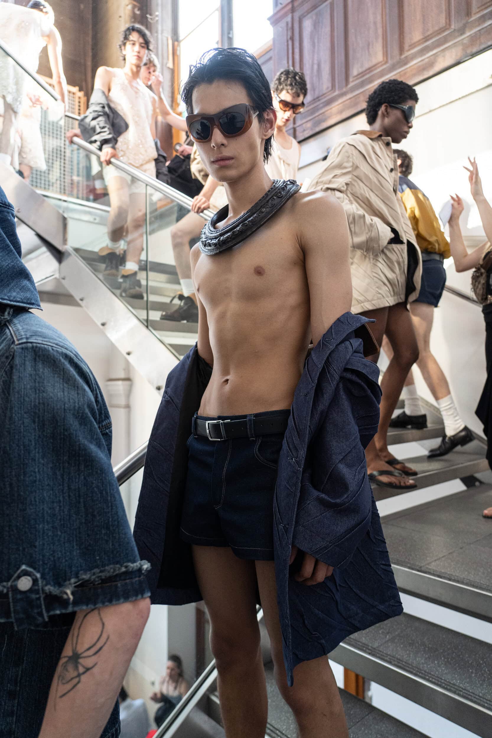 Egonlab Spring 2027 Men's Fashion Show Backstage