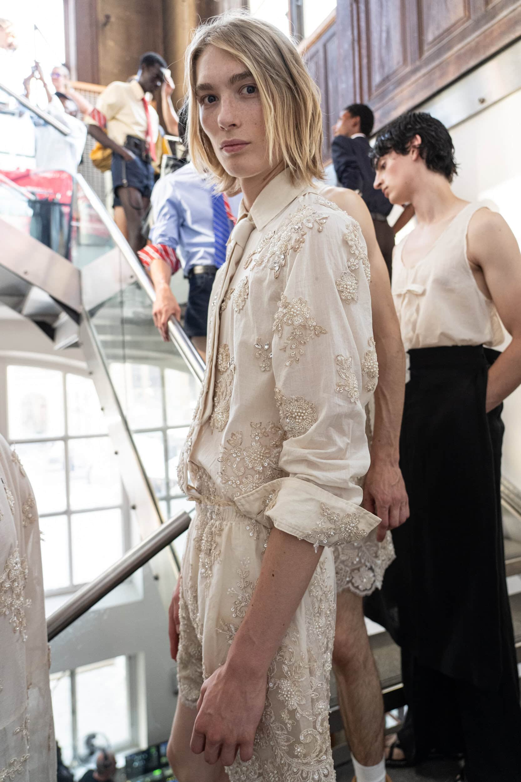 Egonlab Spring 2027 Men's Fashion Show Backstage