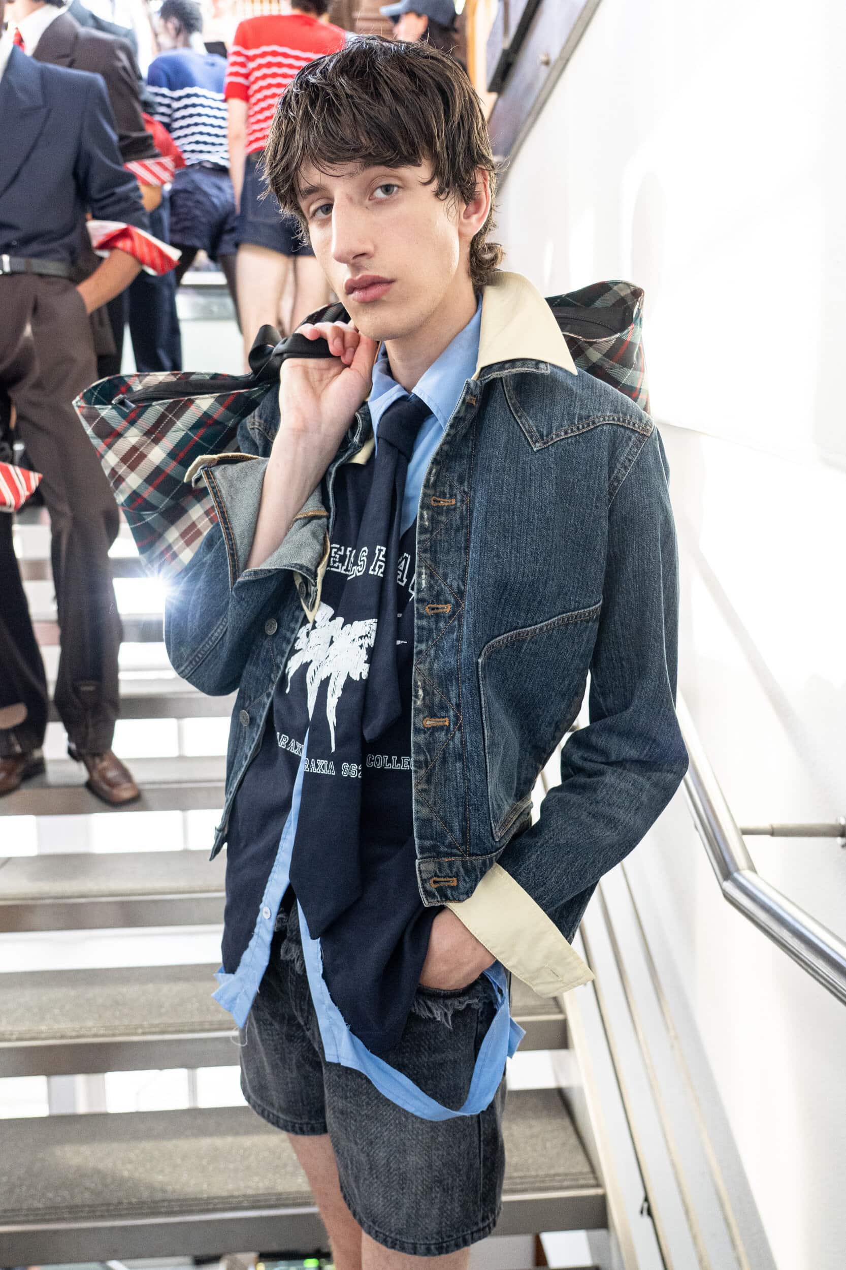 Egonlab Spring 2027 Men's Fashion Show Backstage