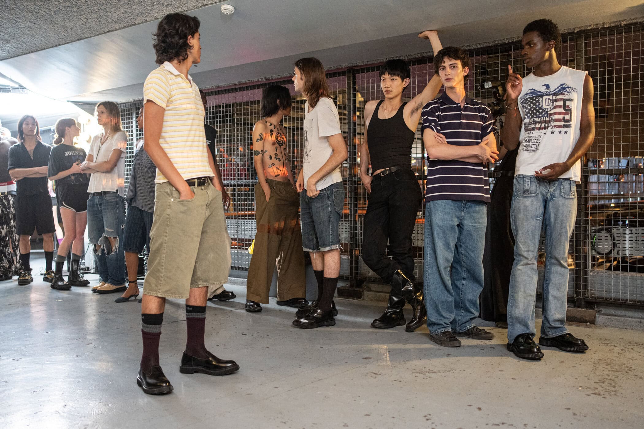 Rolf Ekroth Spring 2027 Men's Fashion Show Backstage
