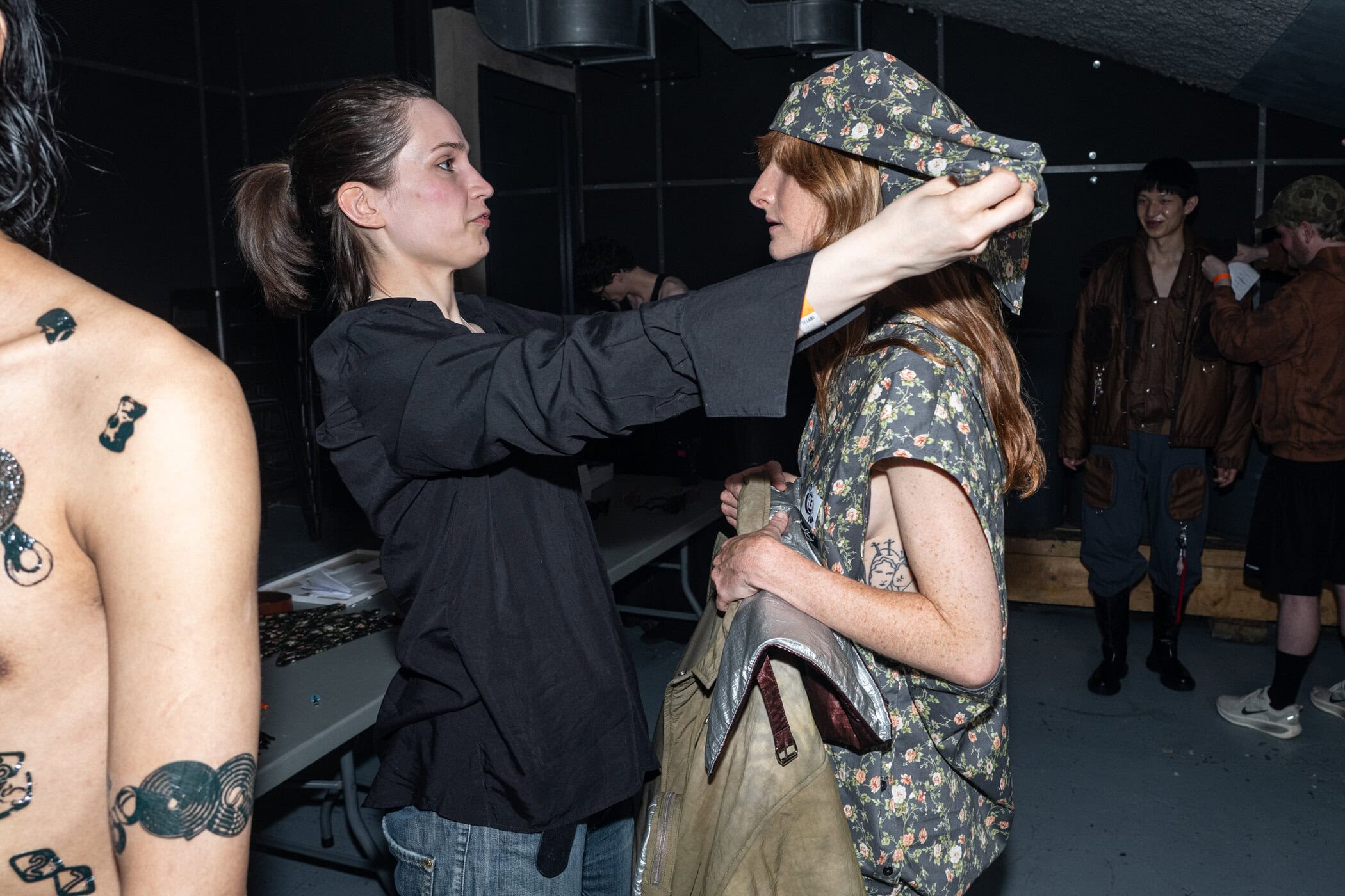 Rolf Ekroth Spring 2027 Men's Fashion Show Backstage