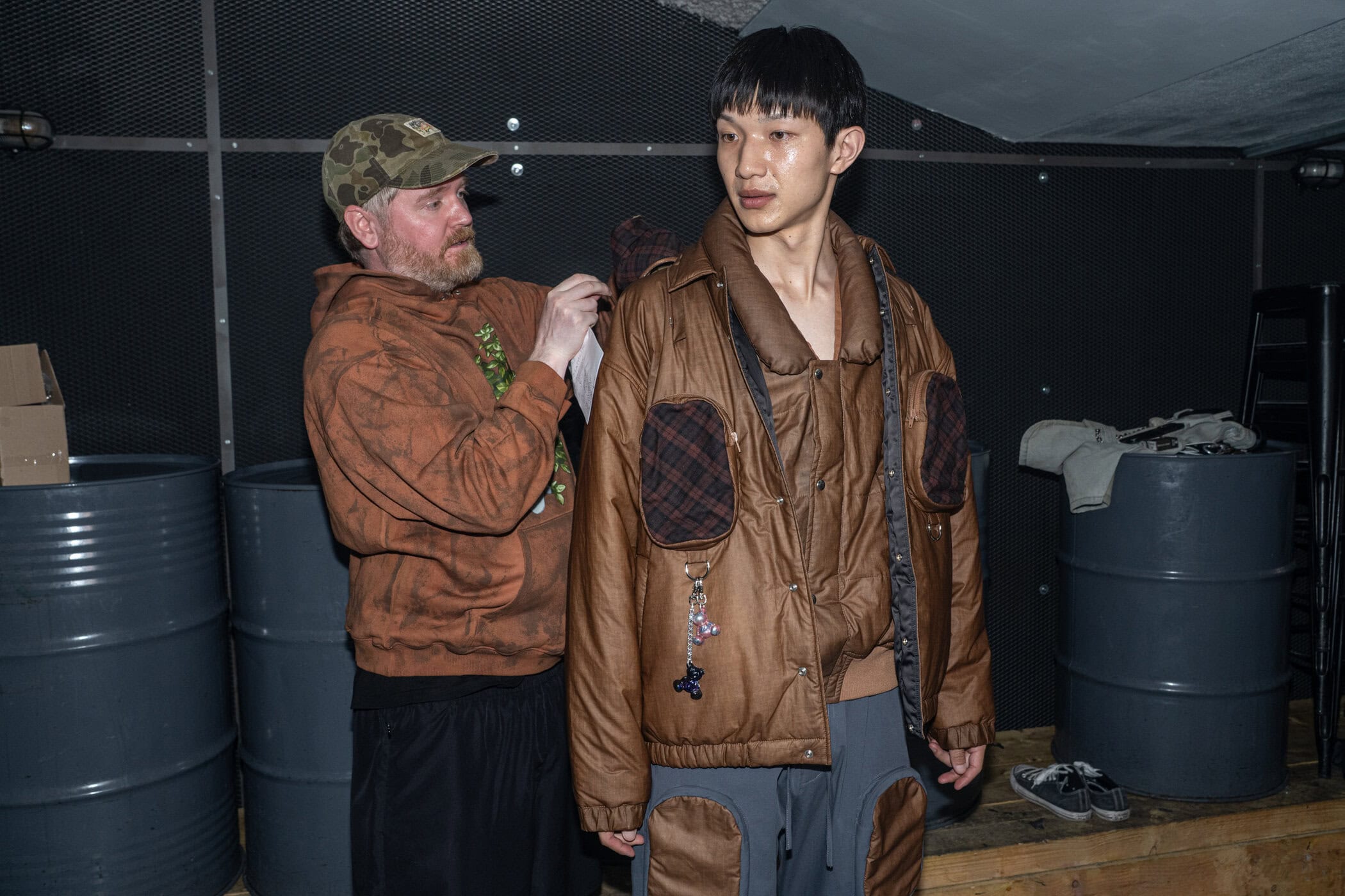 Rolf Ekroth Spring 2027 Men's Fashion Show Backstage
