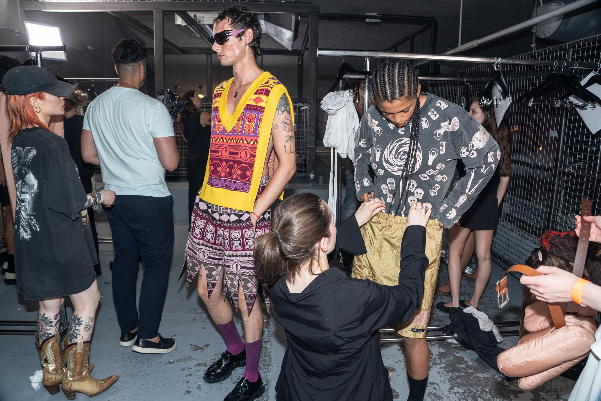Rolf Ekroth Spring 2027 Men's Fashion Show Backstage