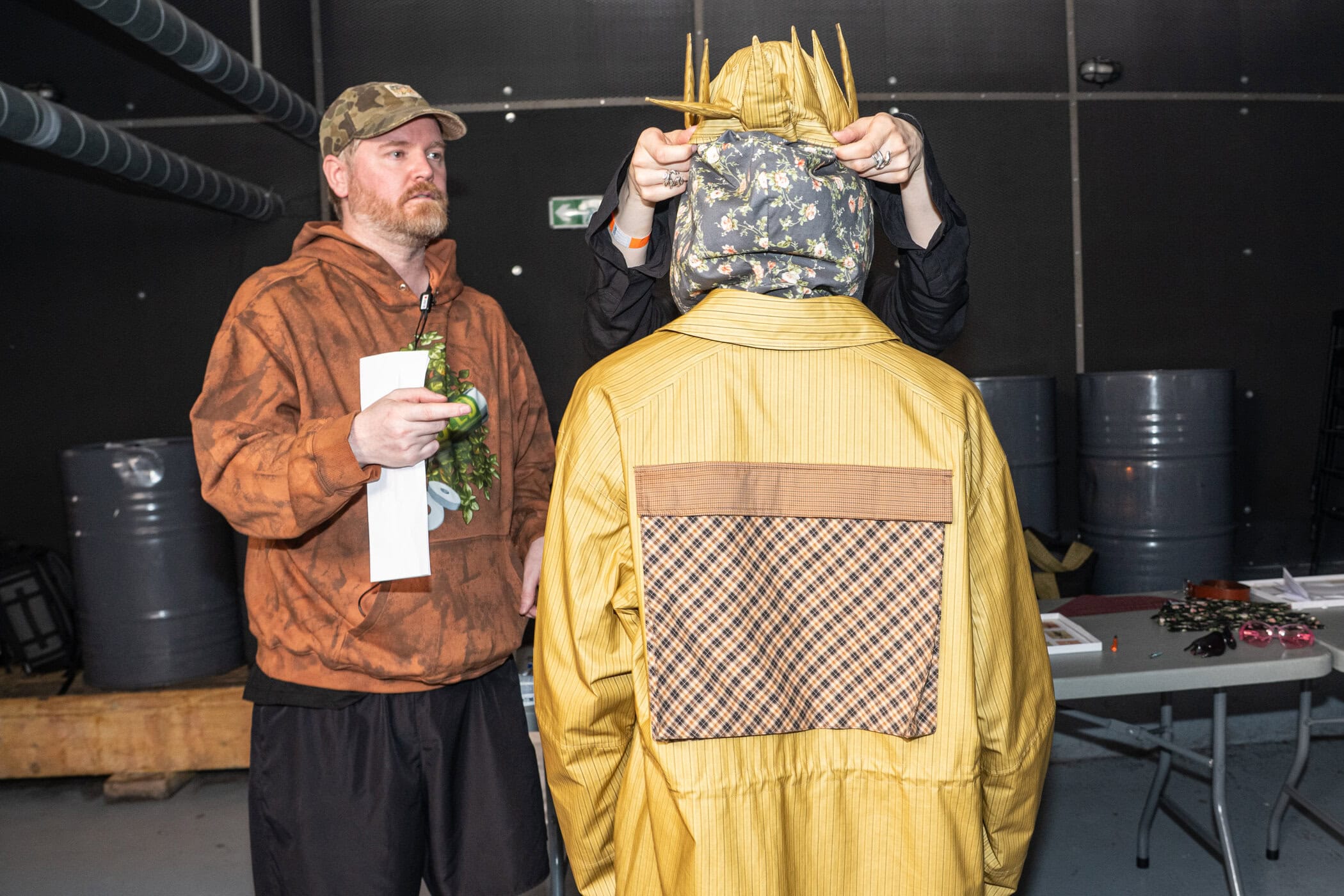 Rolf Ekroth Spring 2027 Men's Fashion Show Backstage