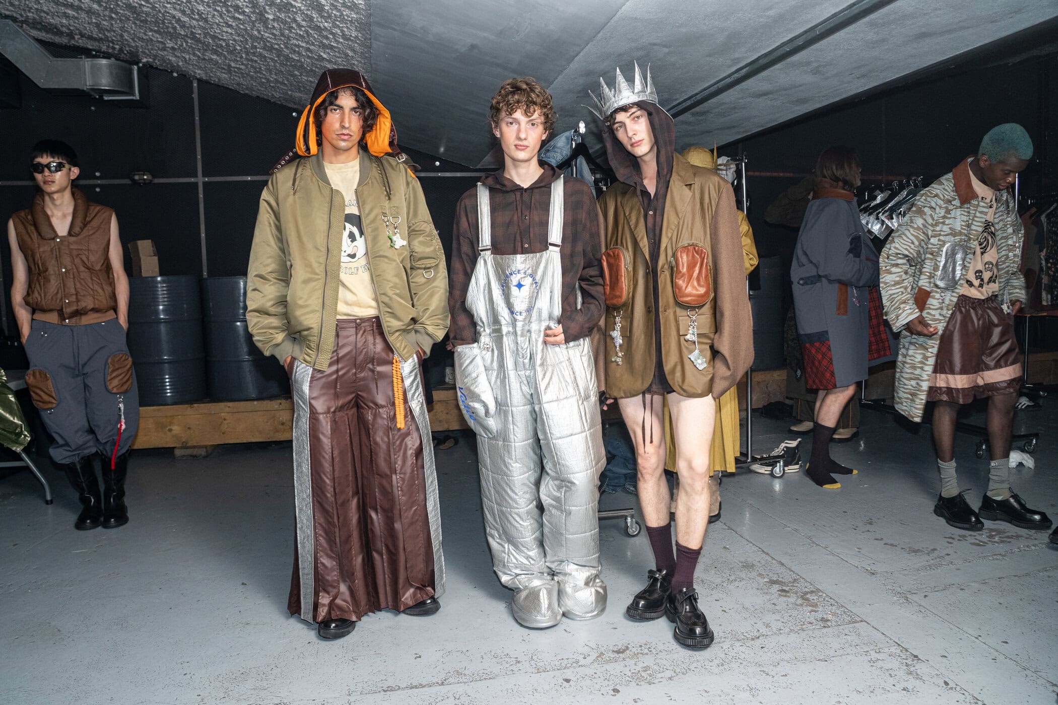 Rolf Ekroth Spring 2027 Men's Fashion Show Backstage