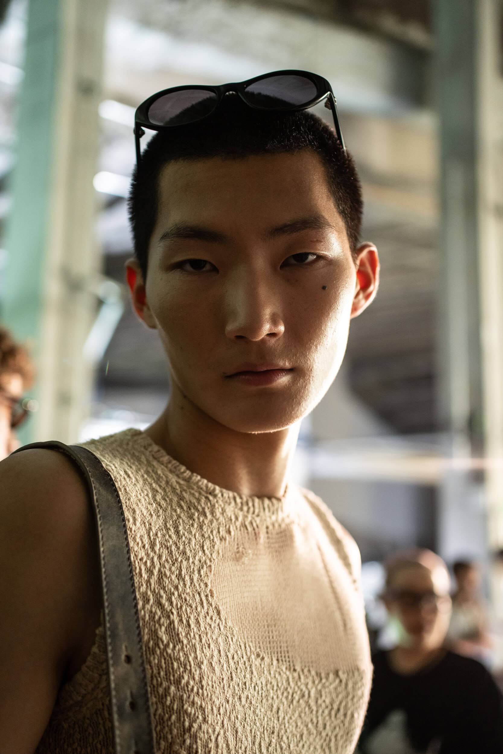 Etudes Spring 2027 Men's Fashion Show Backstage