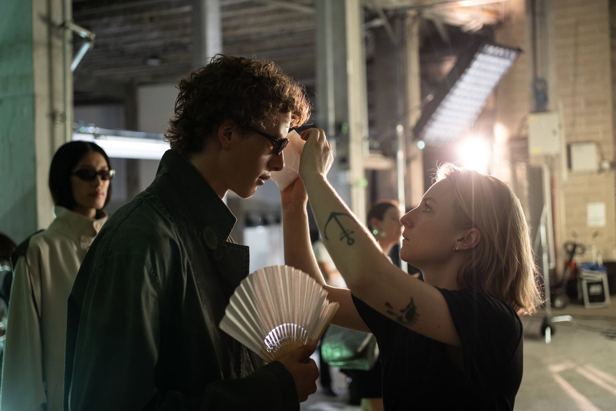 Etudes Spring 2027 Men's Fashion Show Backstage