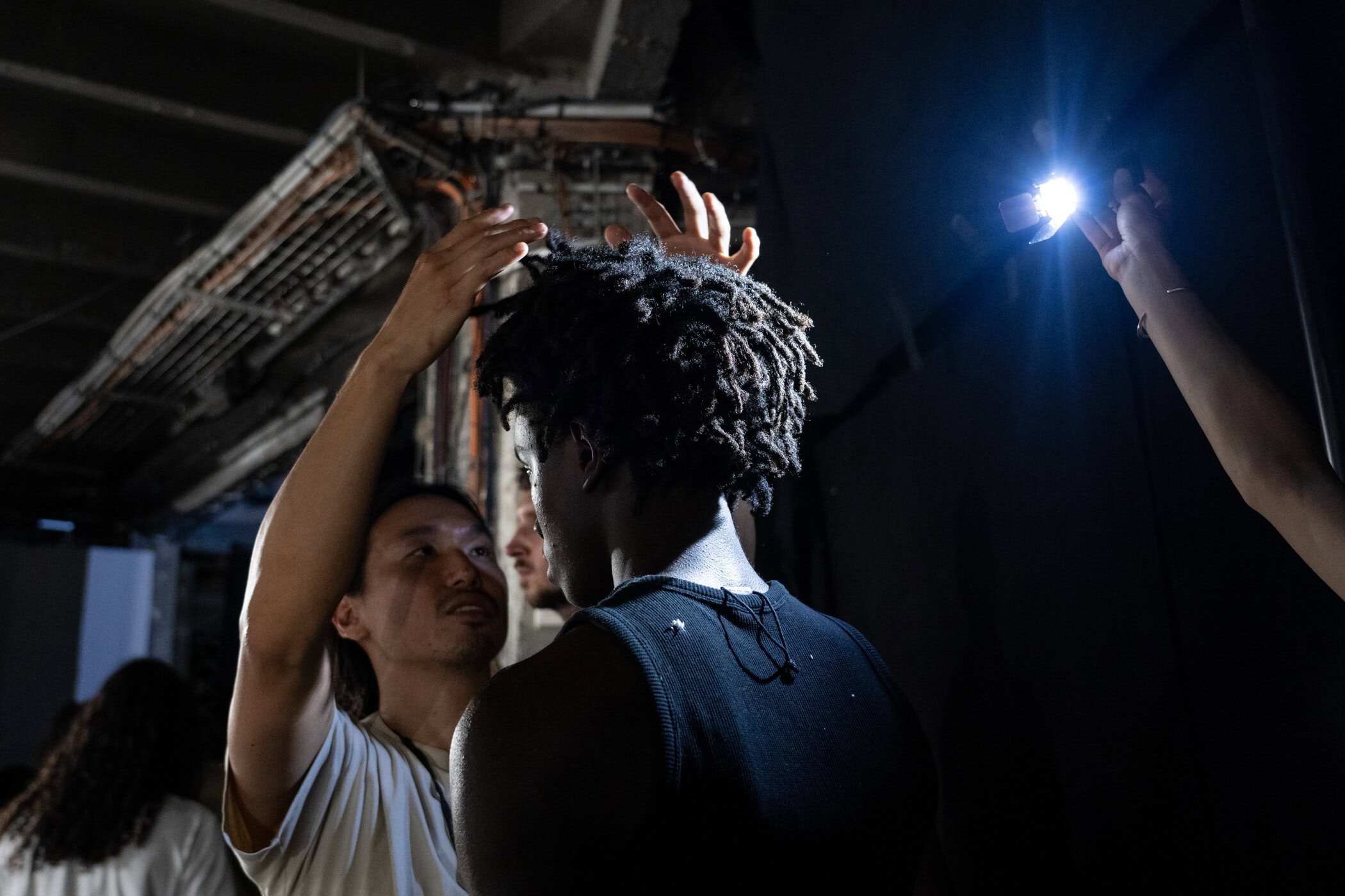 Etudes Spring 2027 Men's Fashion Show Backstage