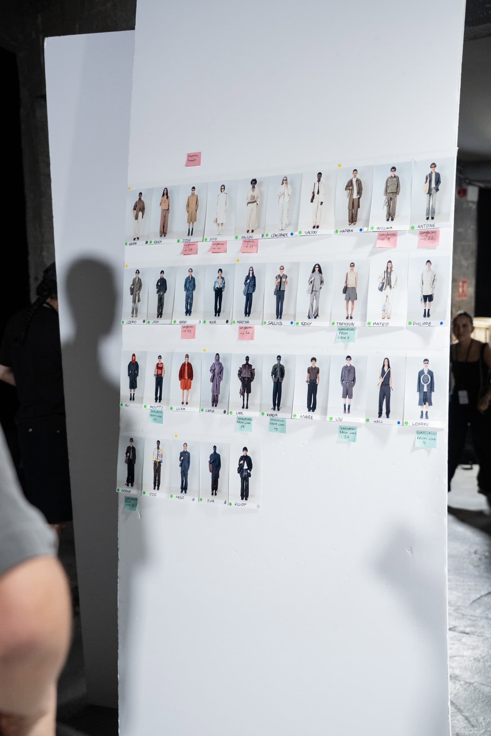 Etudes Spring 2027 Men's Fashion Show Backstage