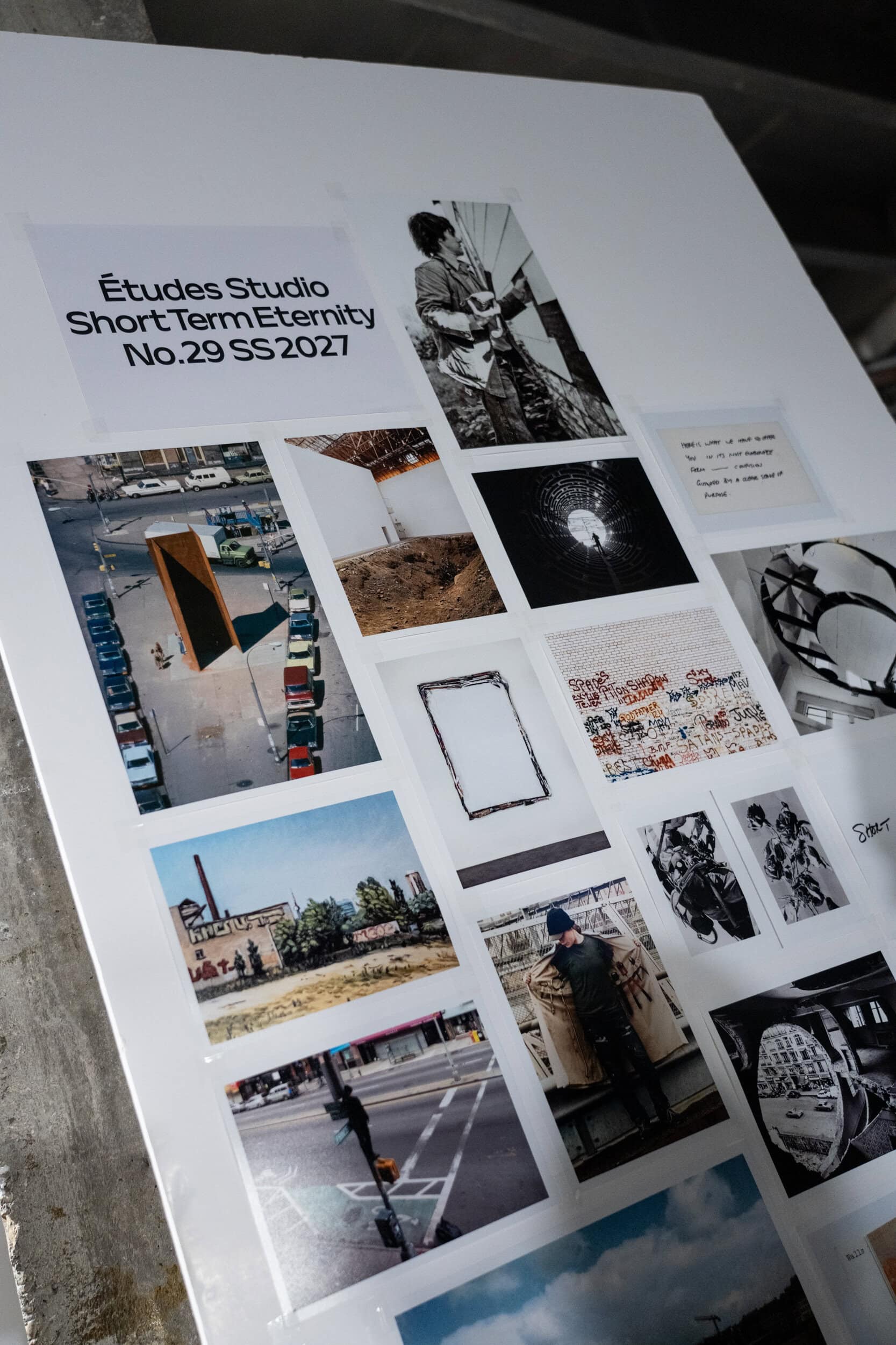 Etudes Spring 2027 Men's Fashion Show Backstage