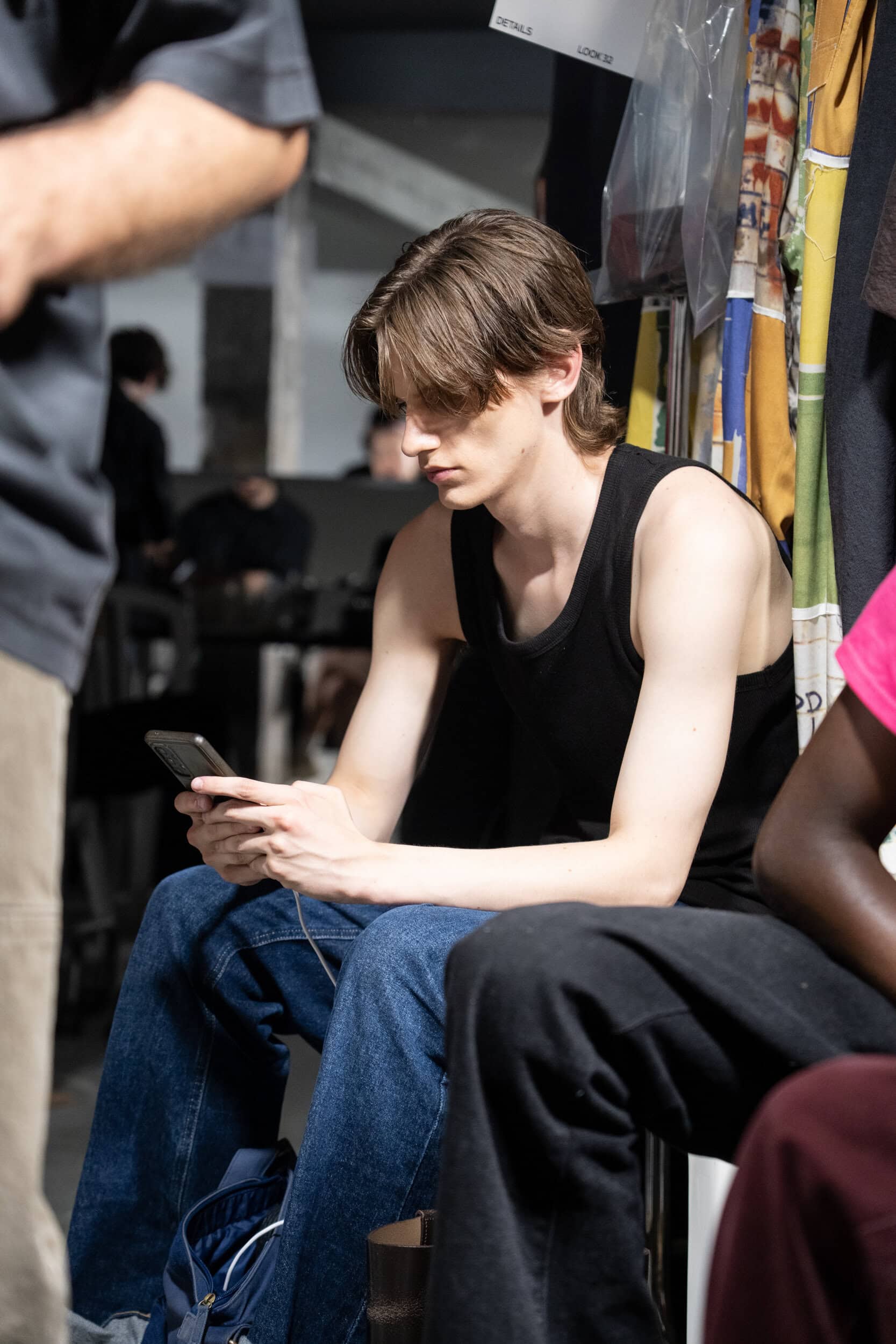 Etudes Spring 2027 Men's Fashion Show Backstage