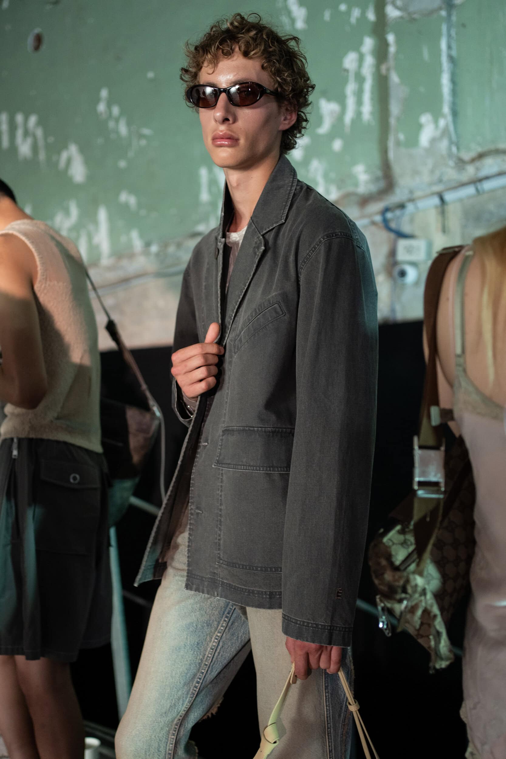 Etudes Spring 2027 Men's Fashion Show Backstage