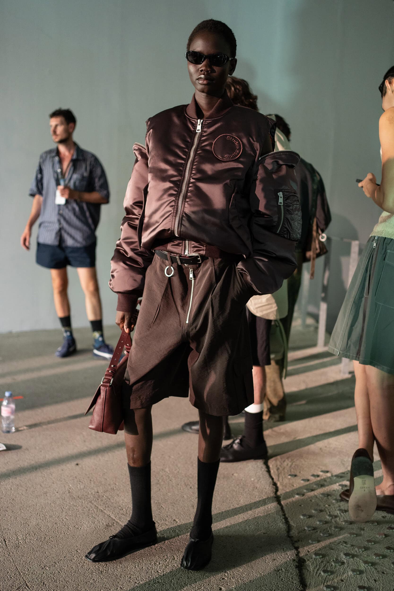 Etudes Spring 2027 Men's Fashion Show Backstage