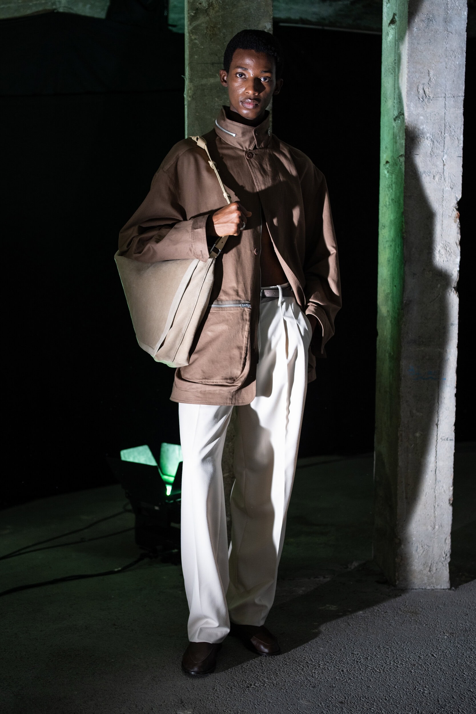 Etudes Spring 2027 Men's Fashion Show Backstage