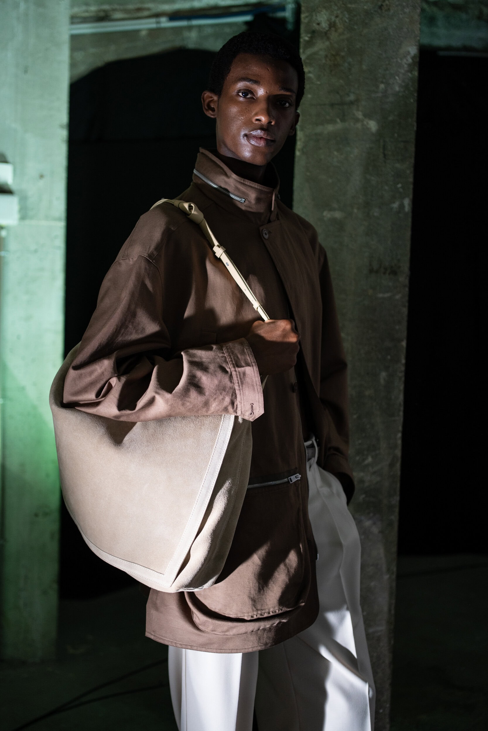 Etudes Spring 2027 Men's Fashion Show Backstage