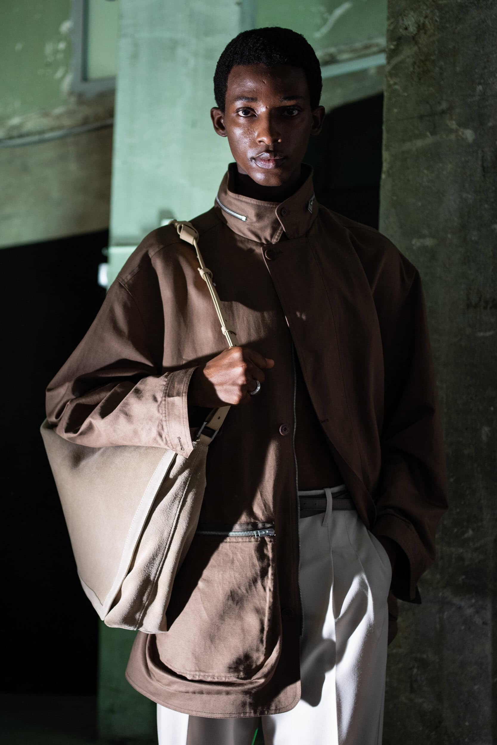 Etudes Spring 2027 Men's Fashion Show Backstage
