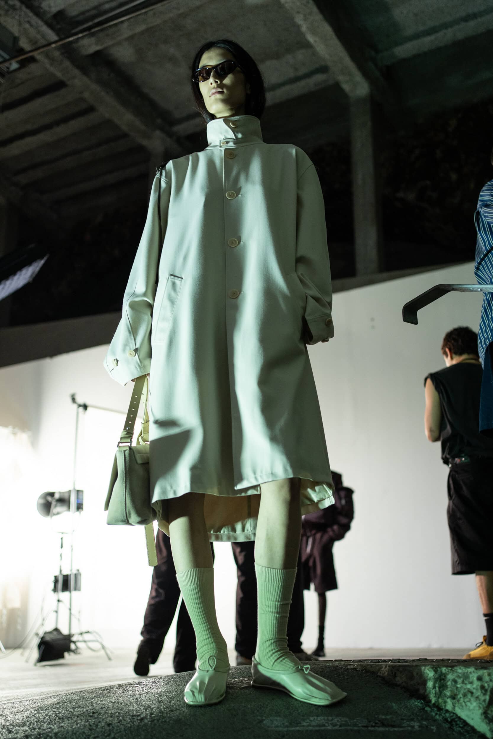 Etudes Spring 2027 Men's Fashion Show Backstage