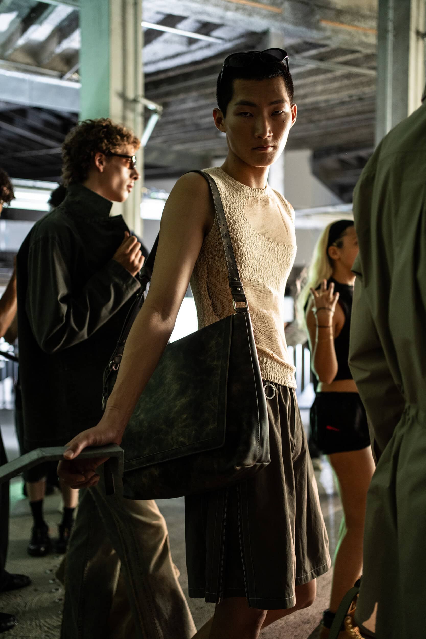 Etudes Spring 2027 Men's Fashion Show Backstage