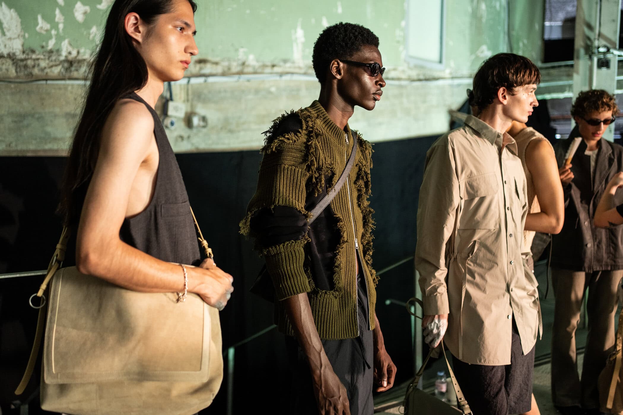 Etudes Spring 2027 Men's Fashion Show Backstage