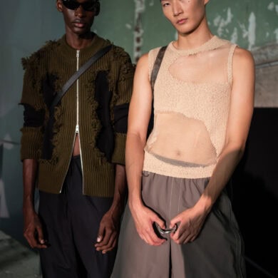 Etudes Spring 2027 Men's Fashion Show Backstage
