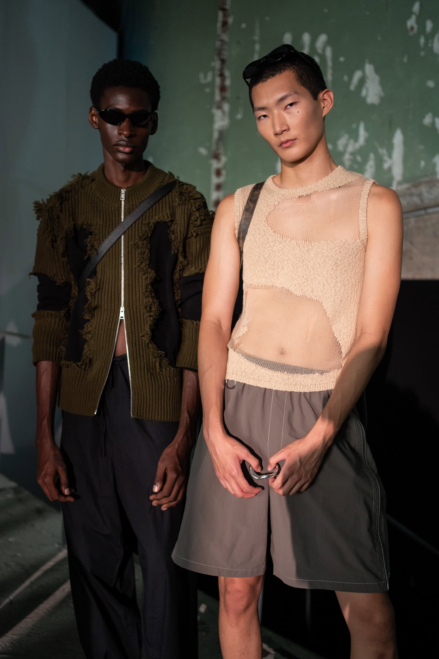 Etudes Spring 2027 Men's Fashion Show Backstage