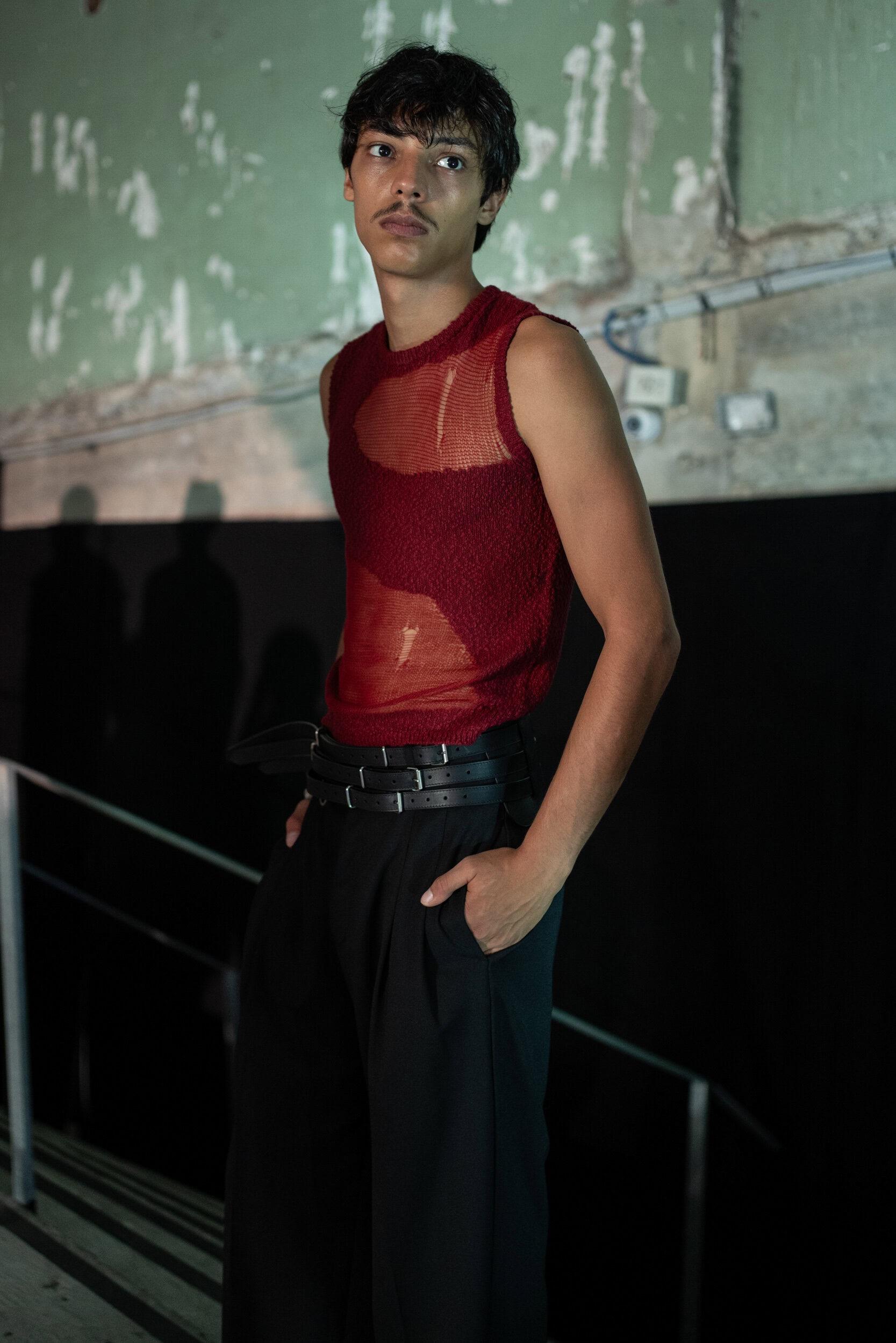Etudes Spring 2027 Men's Fashion Show Backstage