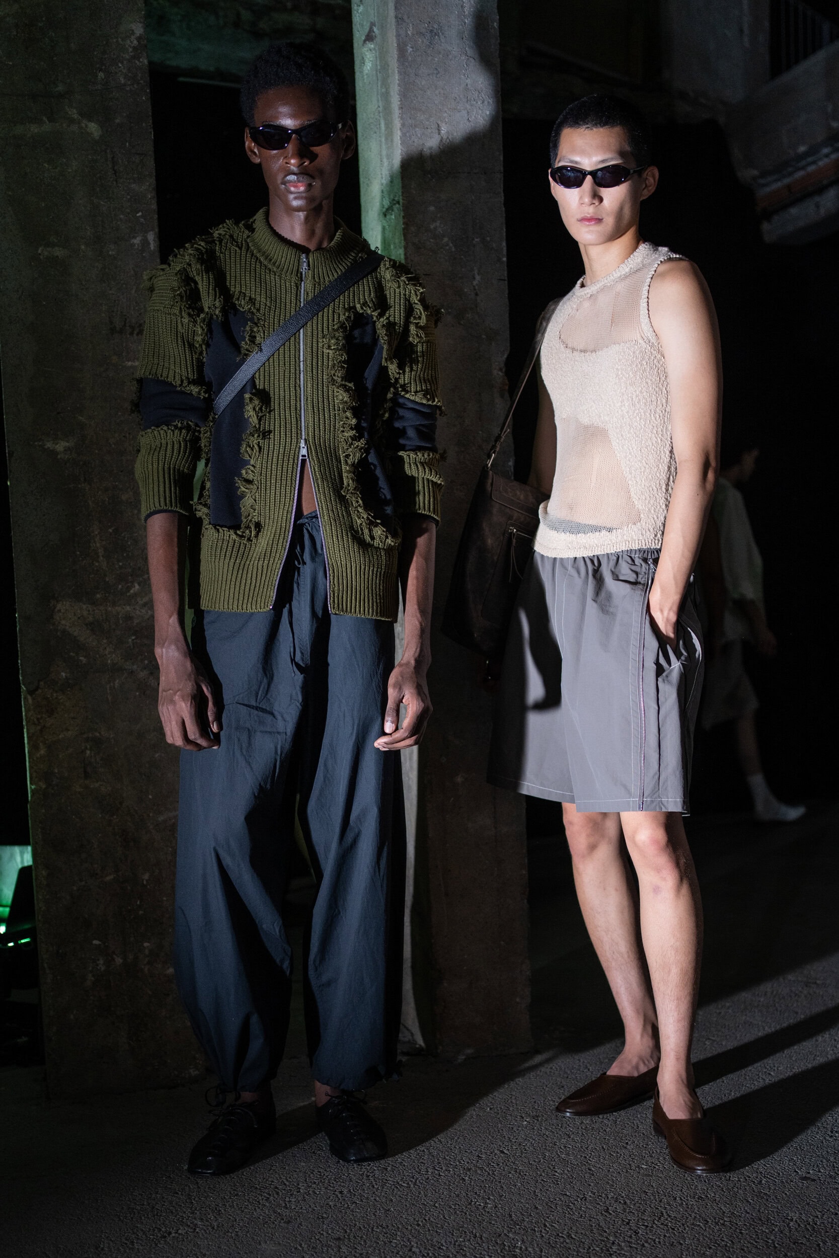 Etudes Spring 2027 Men's Fashion Show Backstage