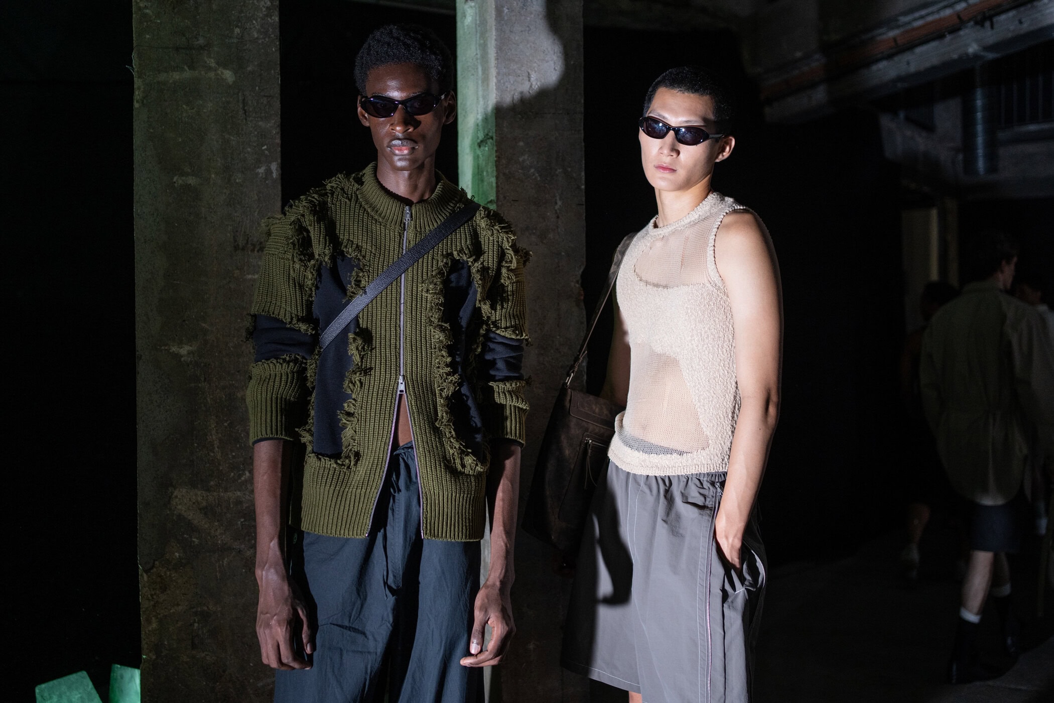 Etudes Spring 2027 Men's Fashion Show Backstage