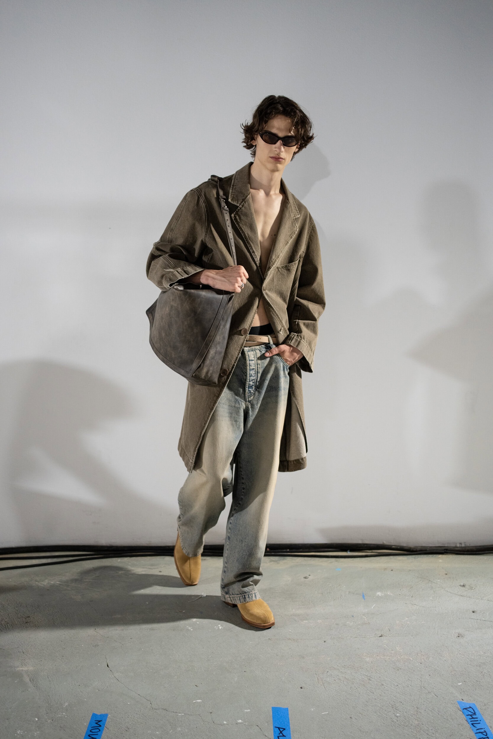 Etudes Spring 2027 Men's Fashion Show Backstage