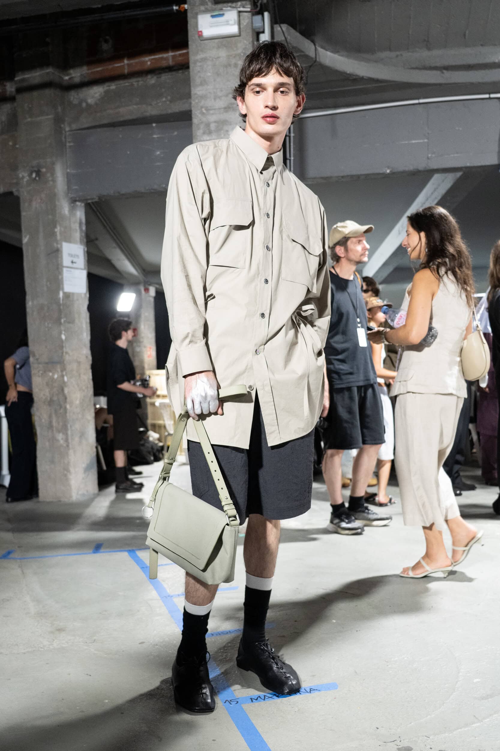 Etudes Spring 2027 Men's Fashion Show Backstage