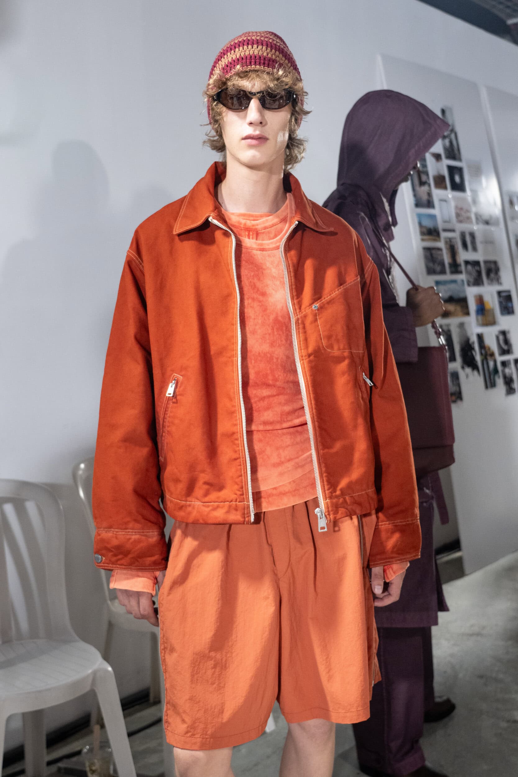 Etudes Spring 2027 Men's Fashion Show Backstage