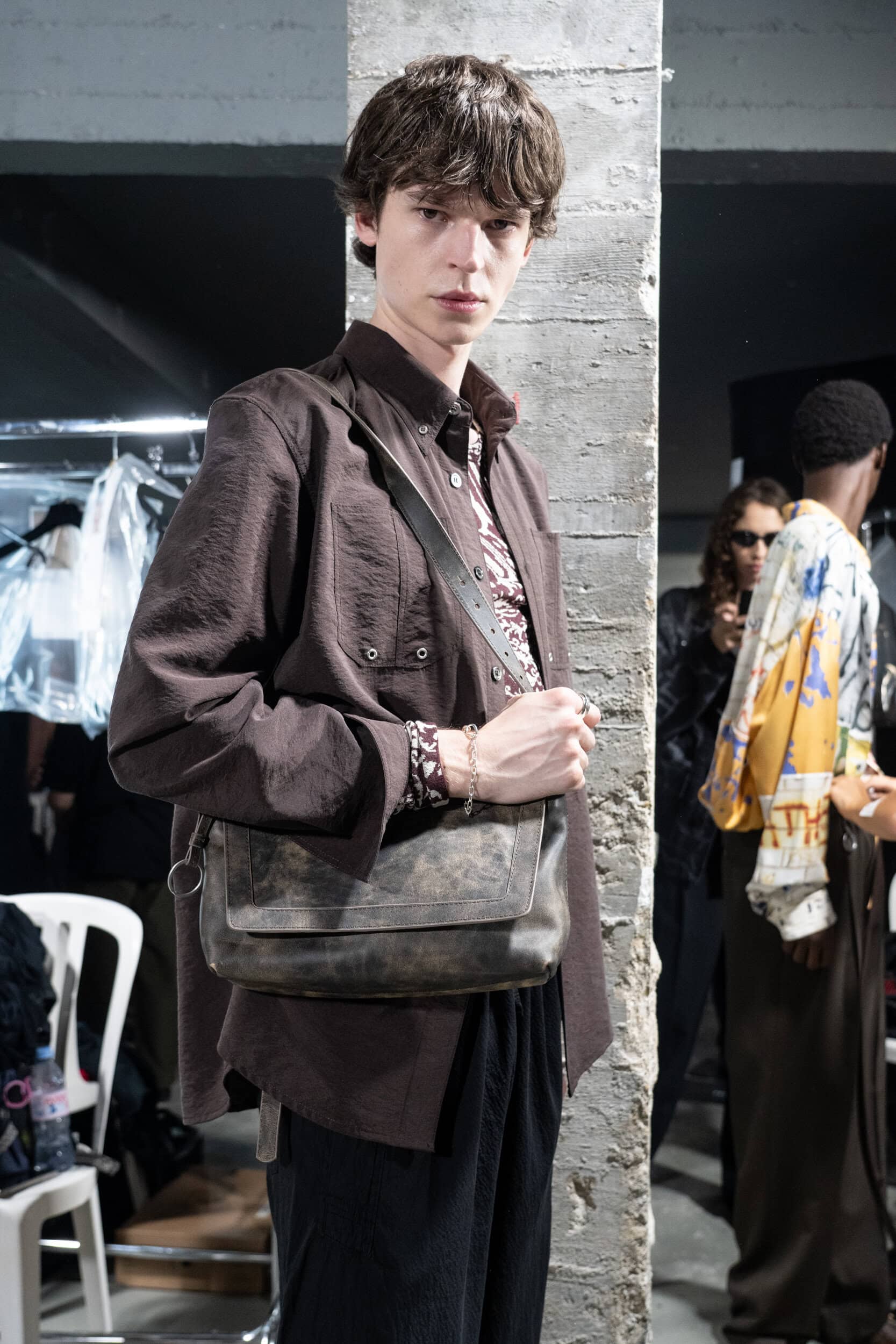 Etudes Spring 2027 Men's Fashion Show Backstage