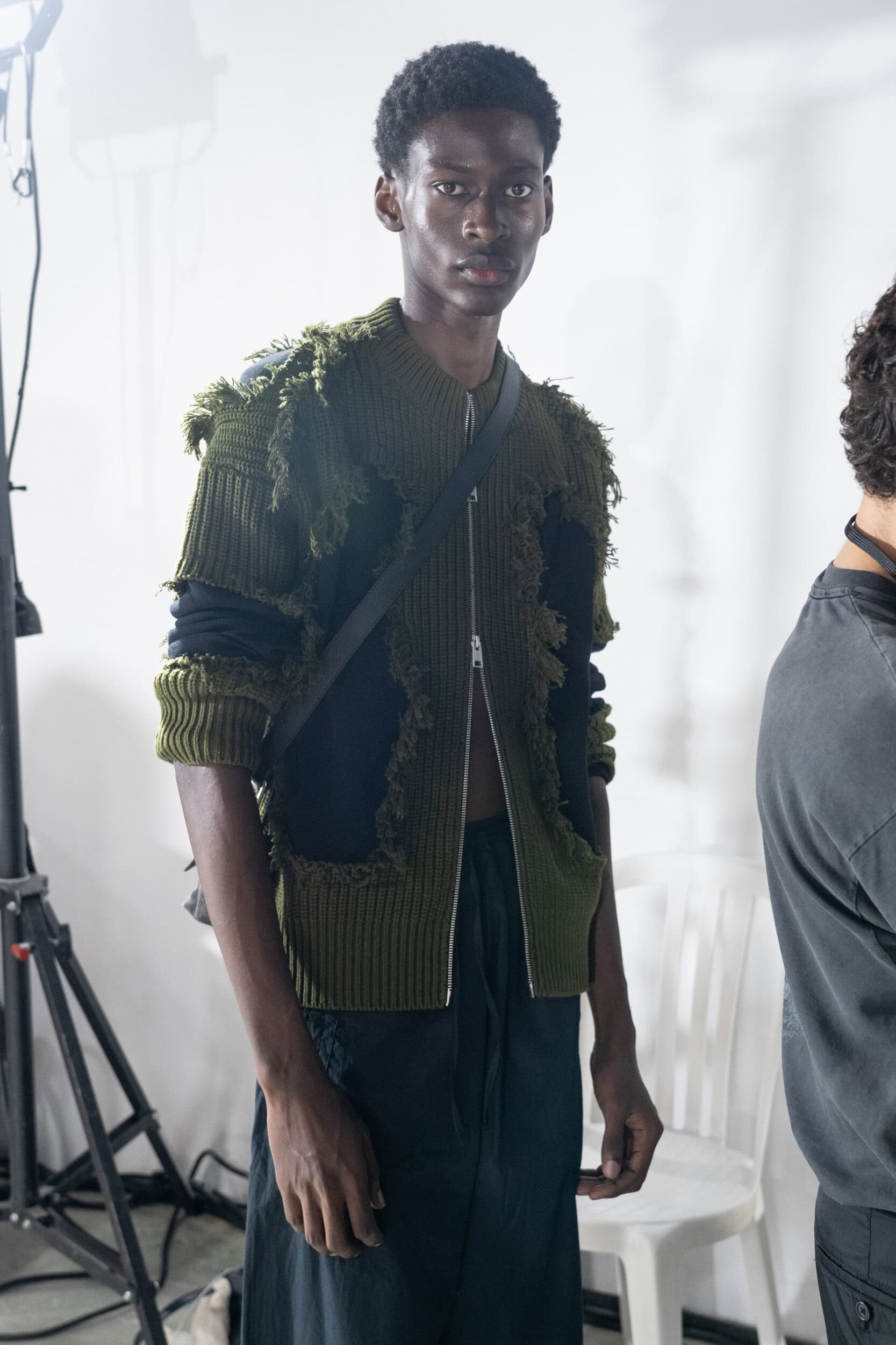 Etudes Spring 2027 Men's Fashion Show Backstage