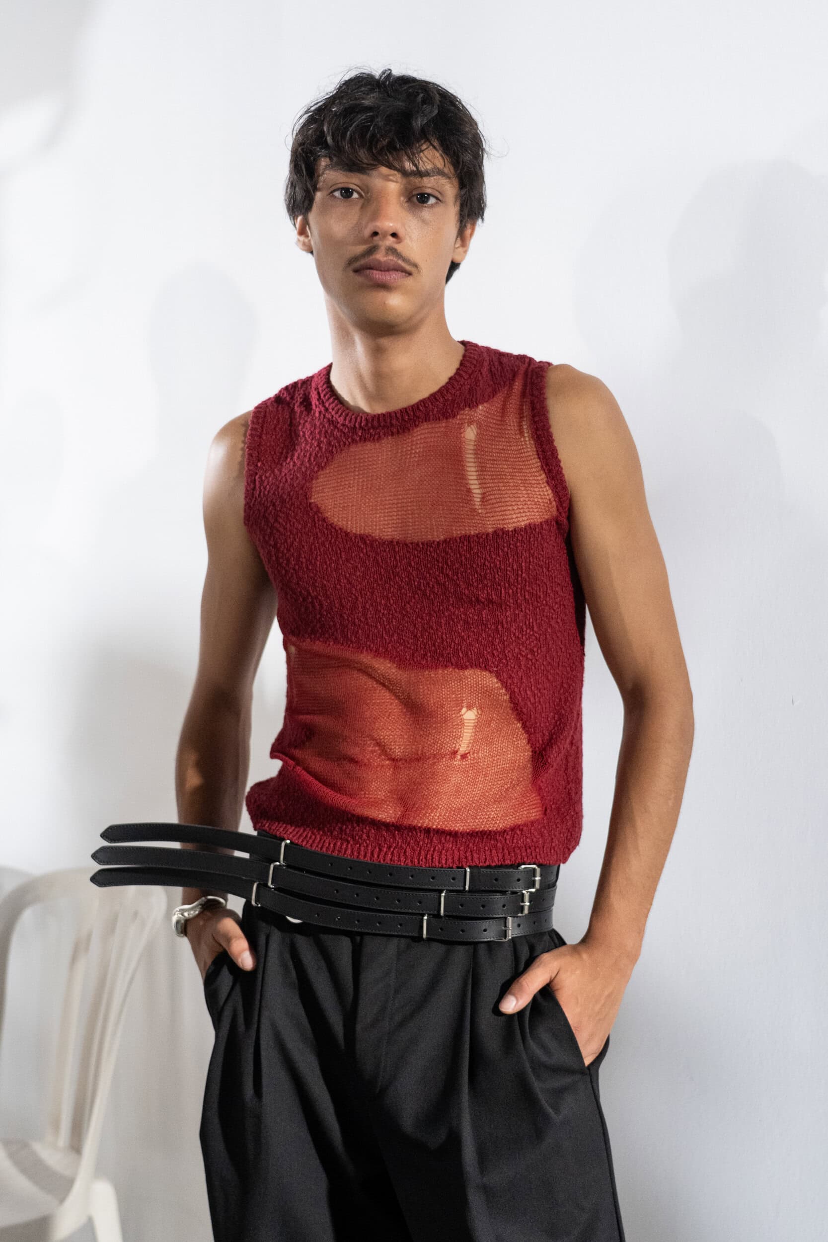 Etudes Spring 2027 Men's Fashion Show Backstage