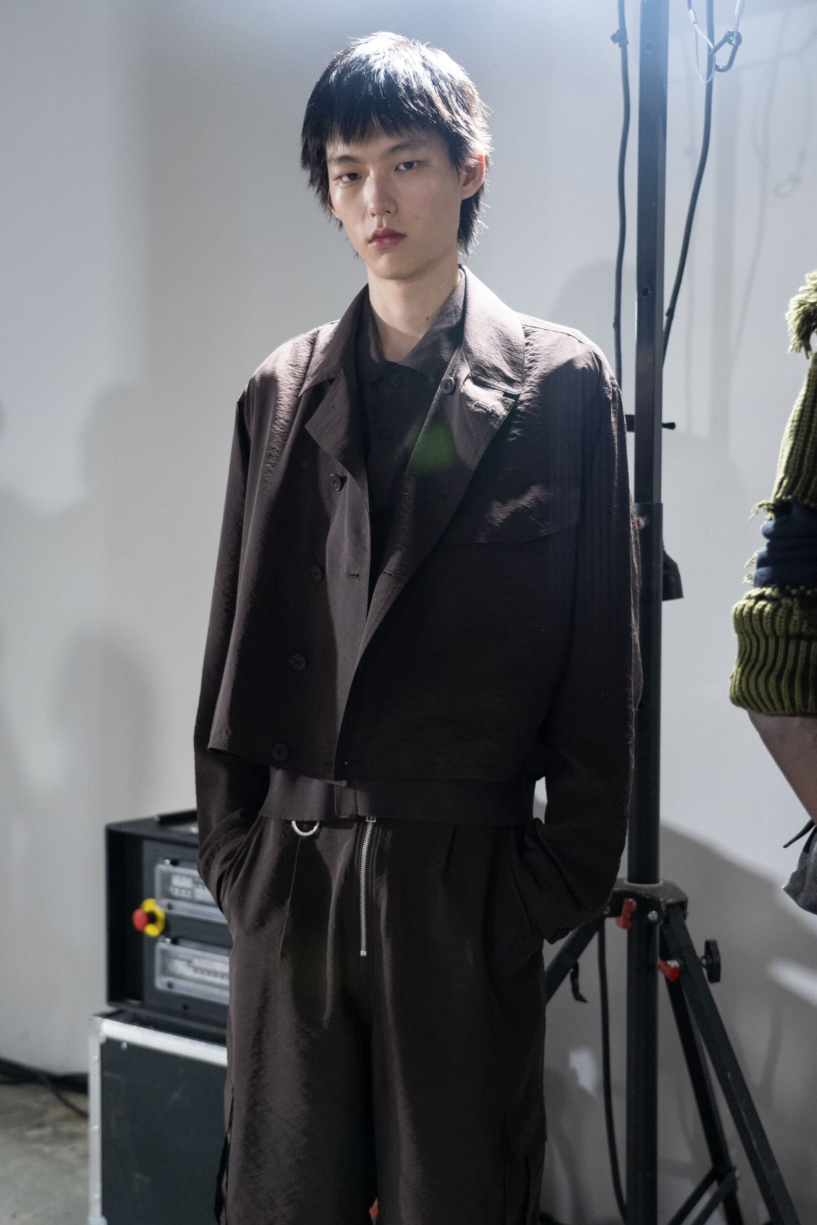 Etudes Spring 2027 Men's Fashion Show Backstage