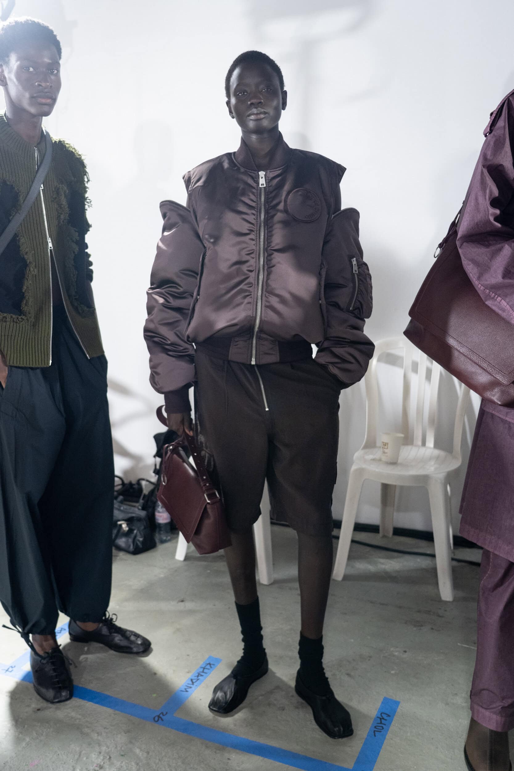 Etudes Spring 2027 Men's Fashion Show Backstage