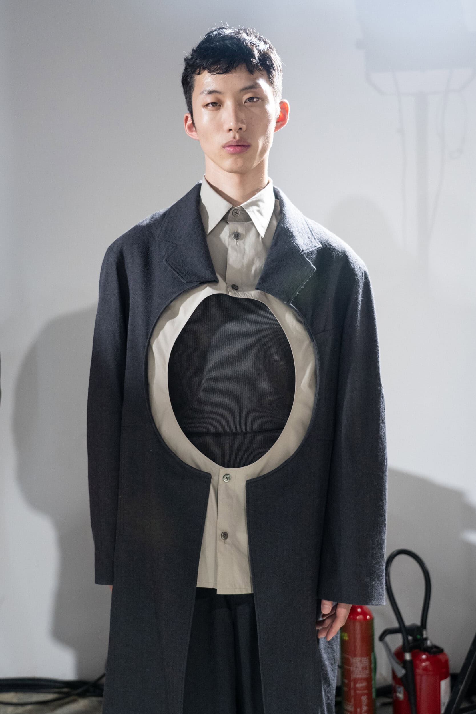 Etudes Spring 2027 Men's Fashion Show Backstage