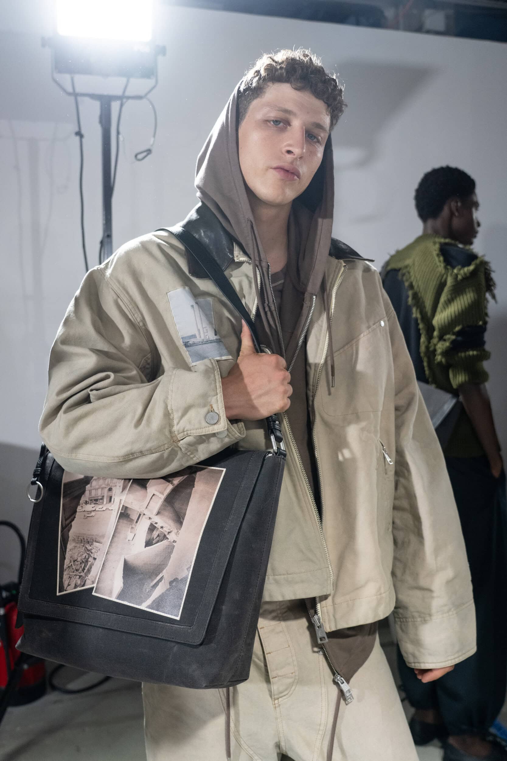 Etudes Spring 2027 Men's Fashion Show Backstage