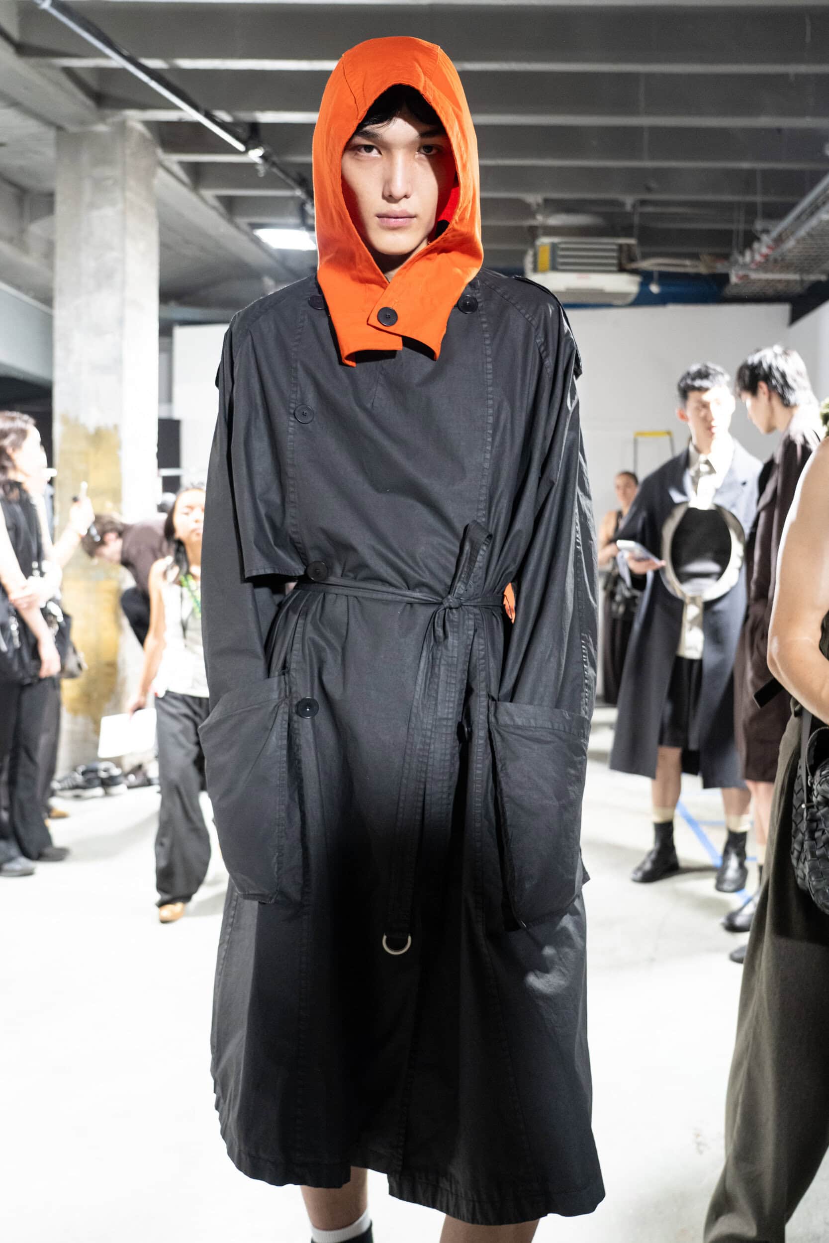 Etudes Spring 2027 Men's Fashion Show Backstage