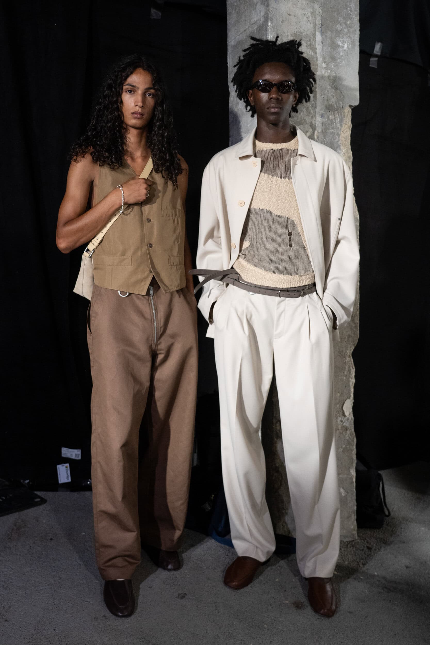 Etudes Spring 2027 Men's Fashion Show Backstage