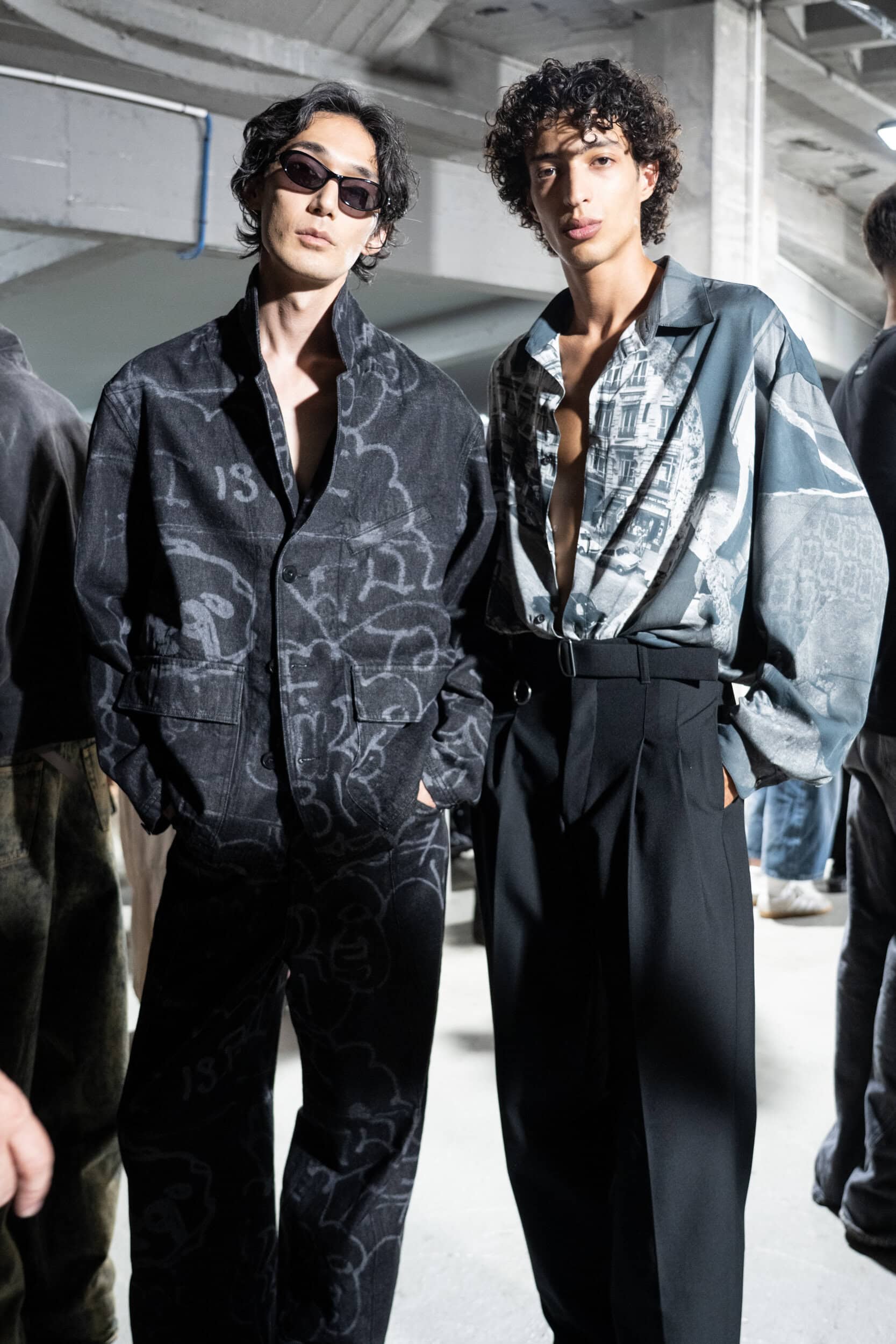 Etudes Spring 2027 Men's Fashion Show Backstage