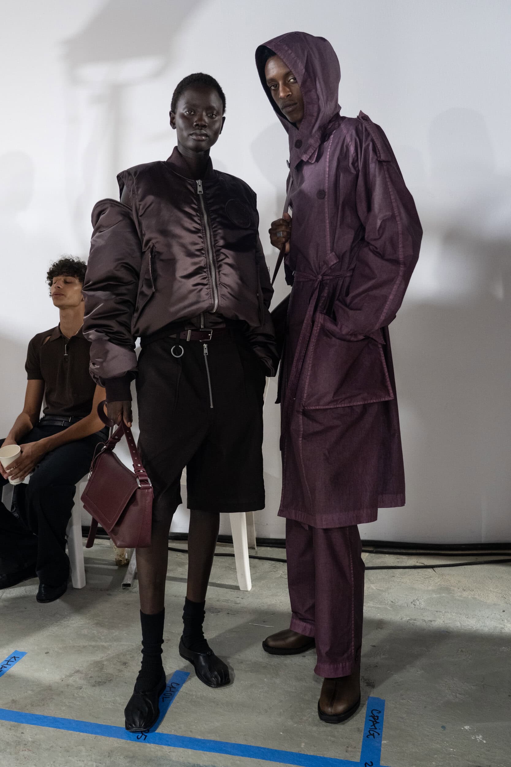 Etudes Spring 2027 Men's Fashion Show Backstage