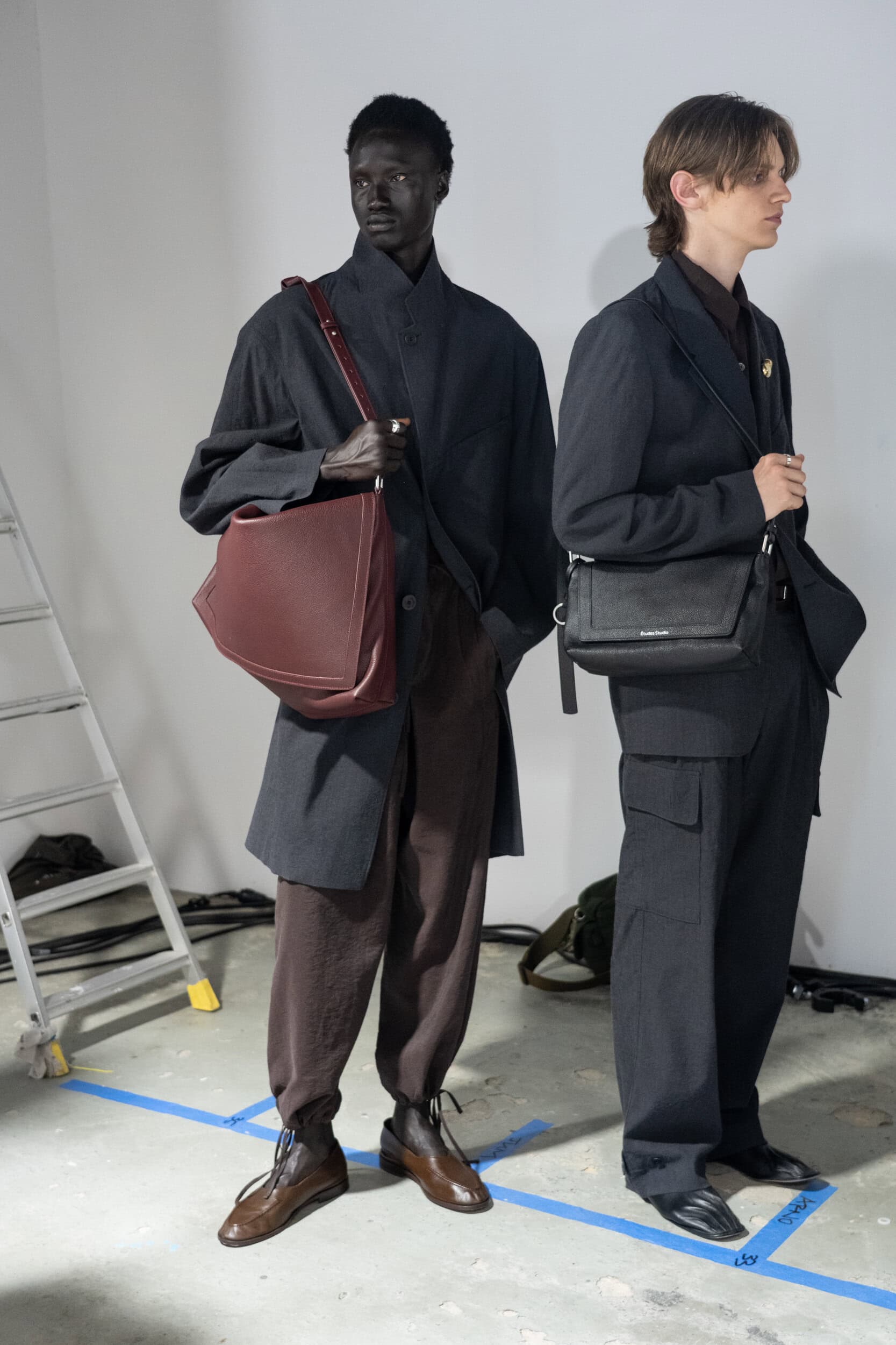 Etudes Spring 2027 Men's Fashion Show Backstage