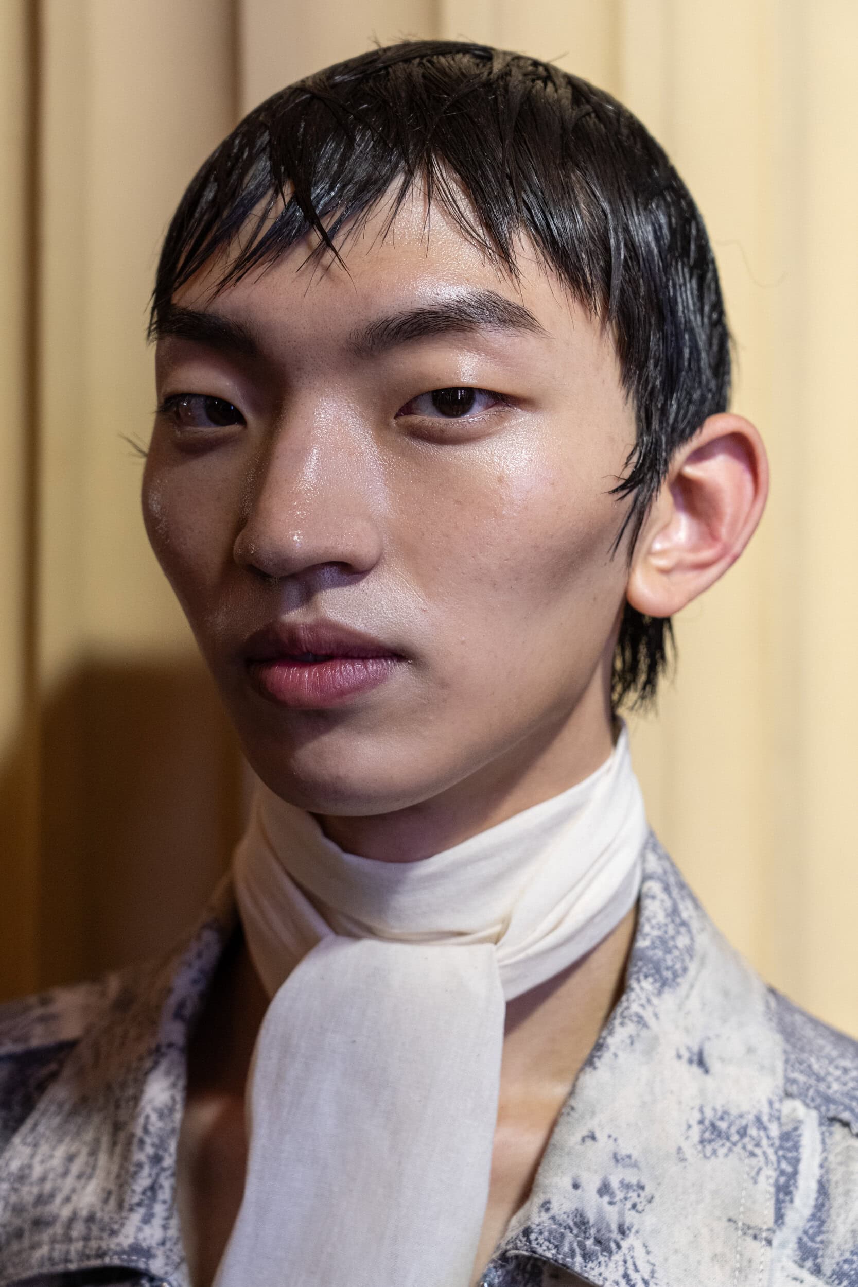 Feng Chen Wang Spring 2027 Men's Fashion Show Backstage