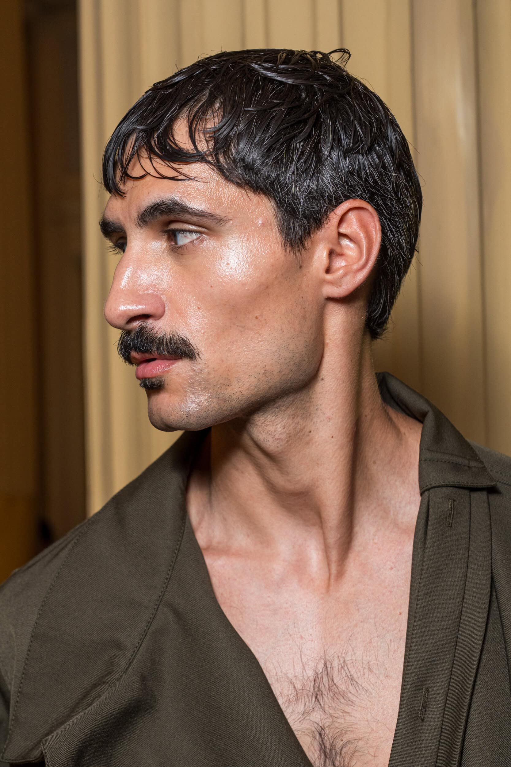 Feng Chen Wang Spring 2027 Men's Fashion Show Backstage